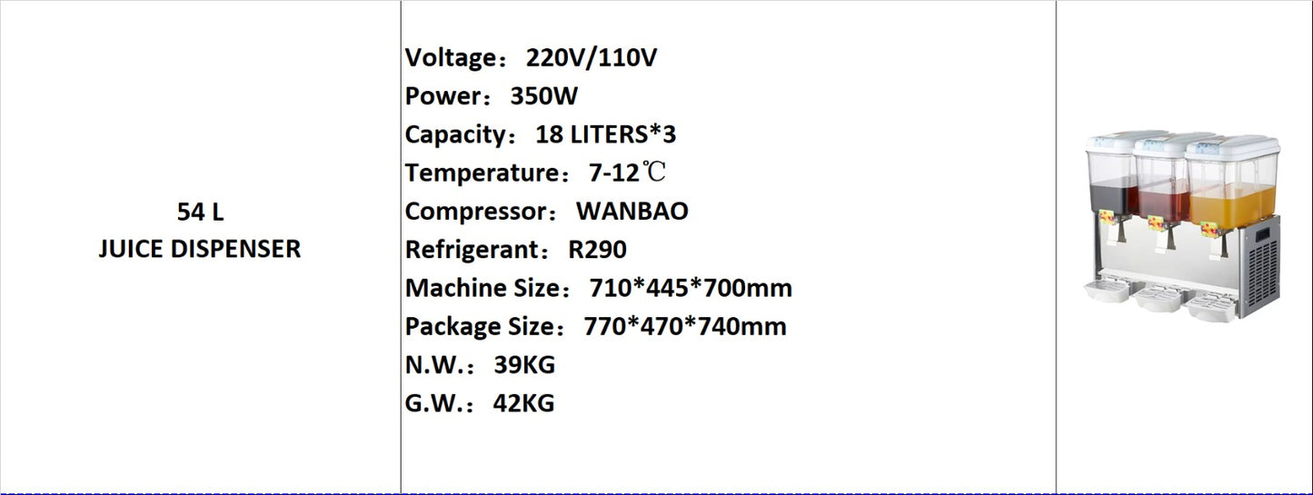 Commercial Juice Dispensers – High-Capacity, Chilled & Ready to Serve
