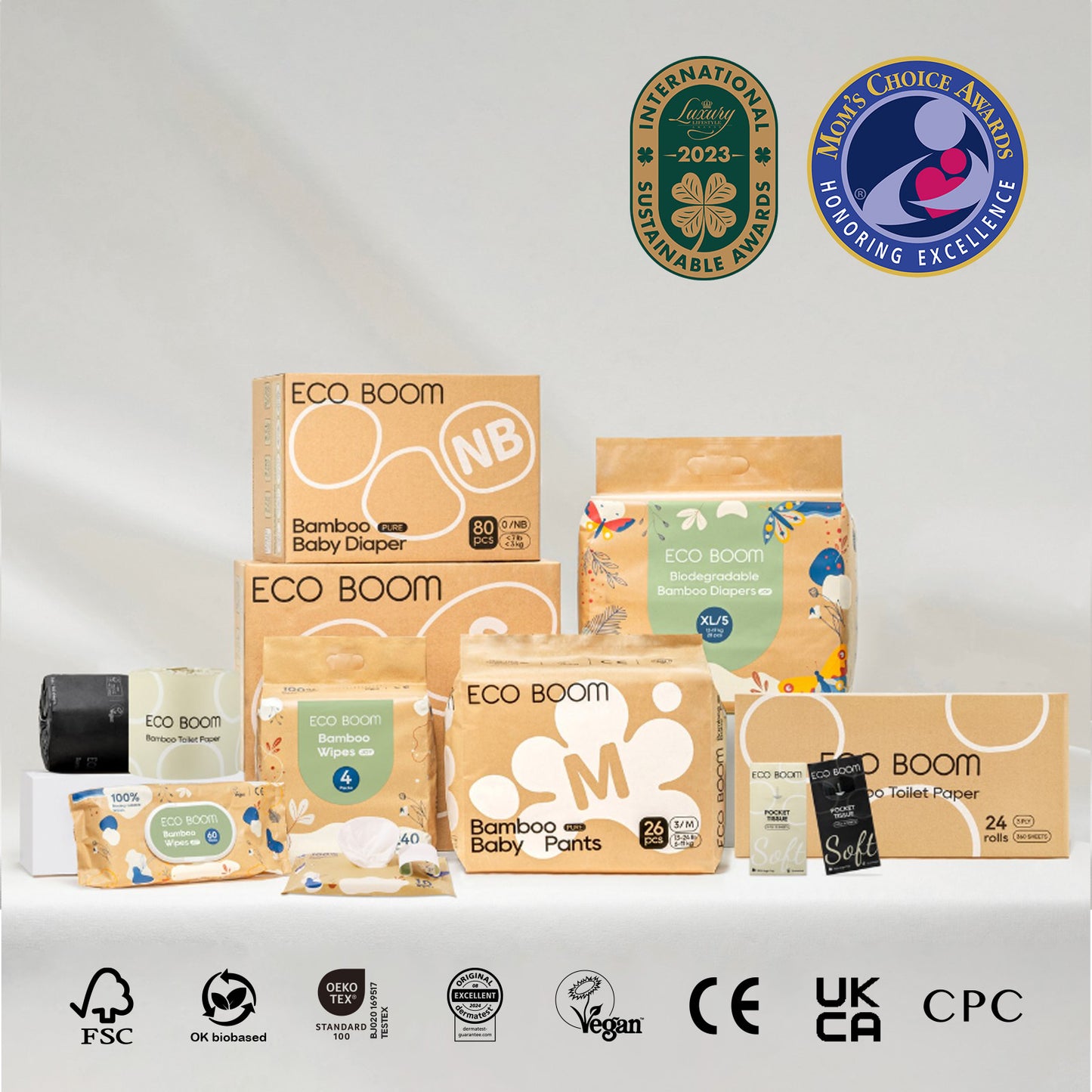 EcoBoom Baby Diapers – Soft, Sustainable, Superior Care