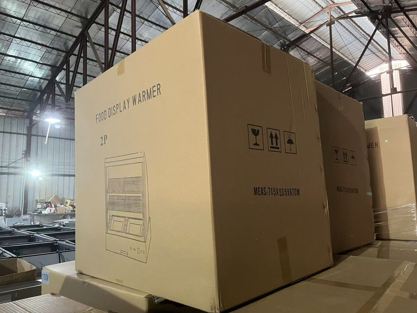 36" Food Warmer Display