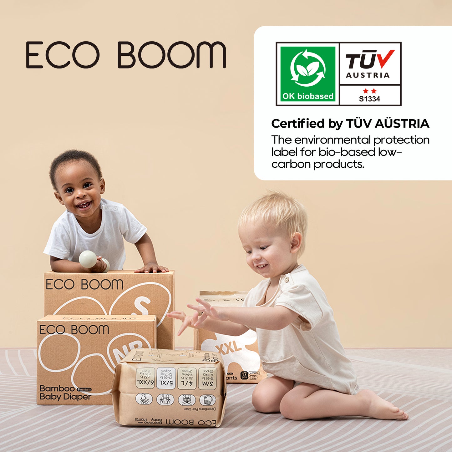 EcoBoom Baby Diapers – Soft, Sustainable, Superior Care