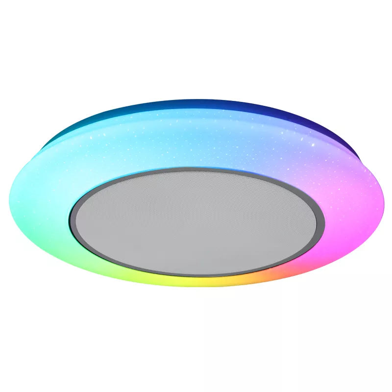 Smart Music Speaker light With remote Control Lamp 24W 36W 48W RGB Party LED Ceiling Light bluetooth ceiling light Multi colors