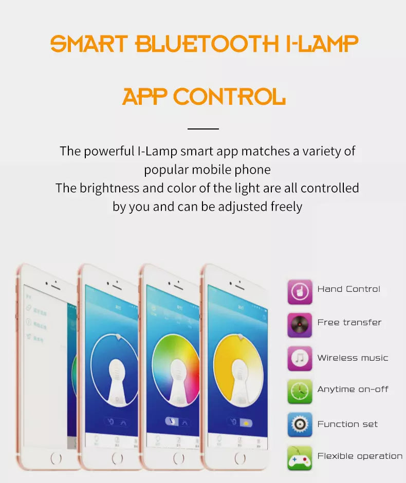 Smart Music Speaker light With remote Control Lamp 24W 36W 48W RGB Party LED Ceiling Light bluetooth ceiling light Multi colors