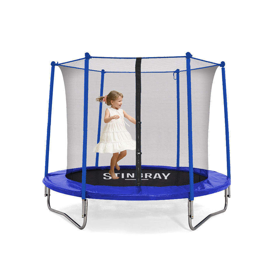 STINGRAY 8FT TRAMPOLINE WITH NET