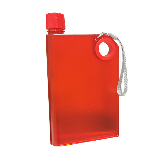PLASTIC FLASK 360ML W/STRING