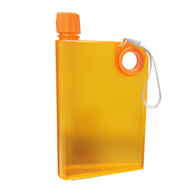 PLASTIC FLASK 360ML W/STRING
