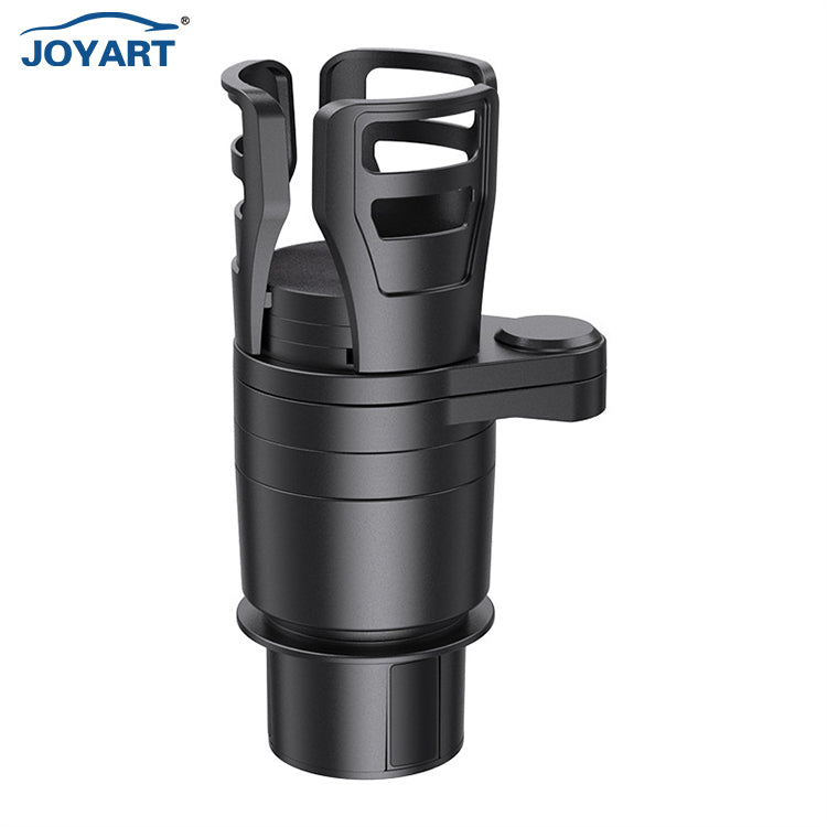 360 Rotatable 4 in 1 Adjustable Car Cup Holder Water Coffee Cup Holder Expander Adapter with 4 Cups
