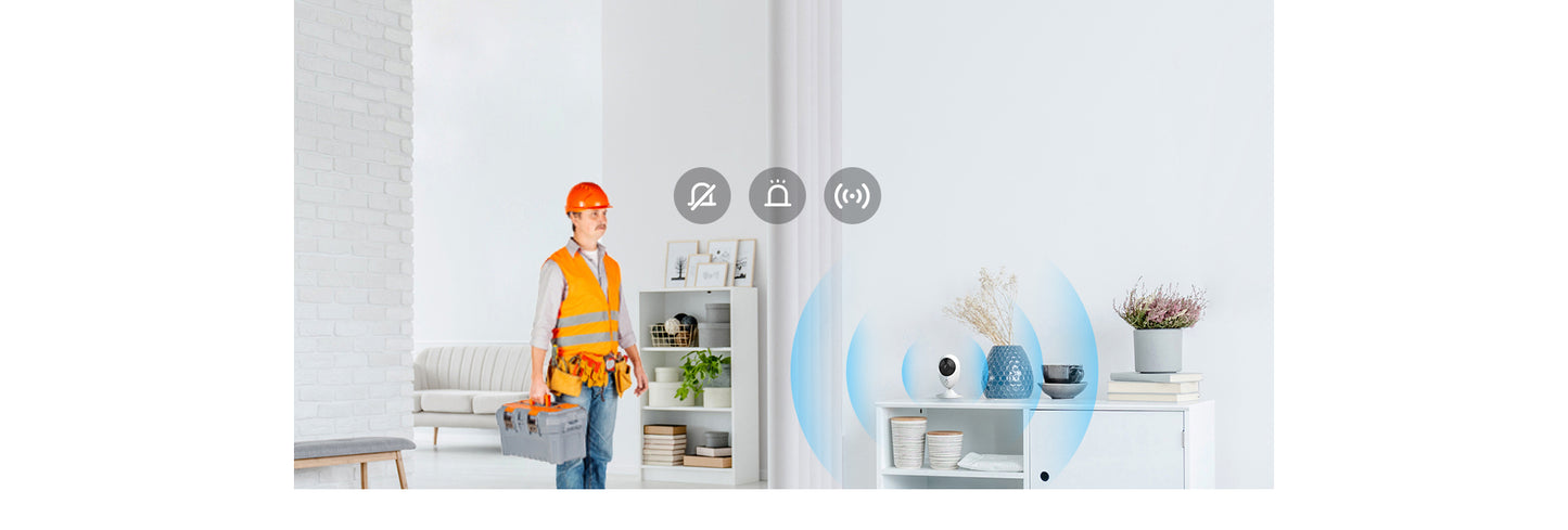 Ez Viz C2C Security Camera – Nanny Cam Indoor with Night Vision