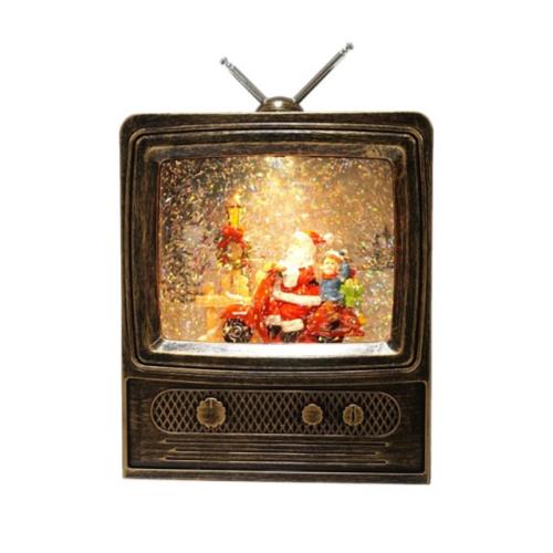 GLITTER SWIRL MUSICAL TELEVISION LED USB