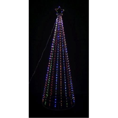 LED PIN LIGHT STRANDS TREE 2.1M WHITE