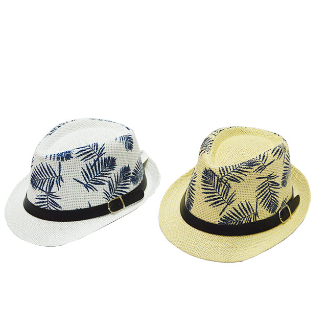 MENS FEDORA ASST PATTERNS 27x23CM