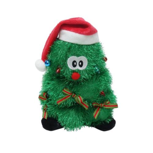 MUSIC/LIGHTS/BELLS SINGING TREE 22cm