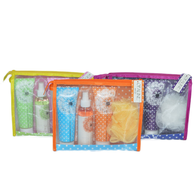 OPALINE 5PC BATH SET WARM VANILLA & SUGAR