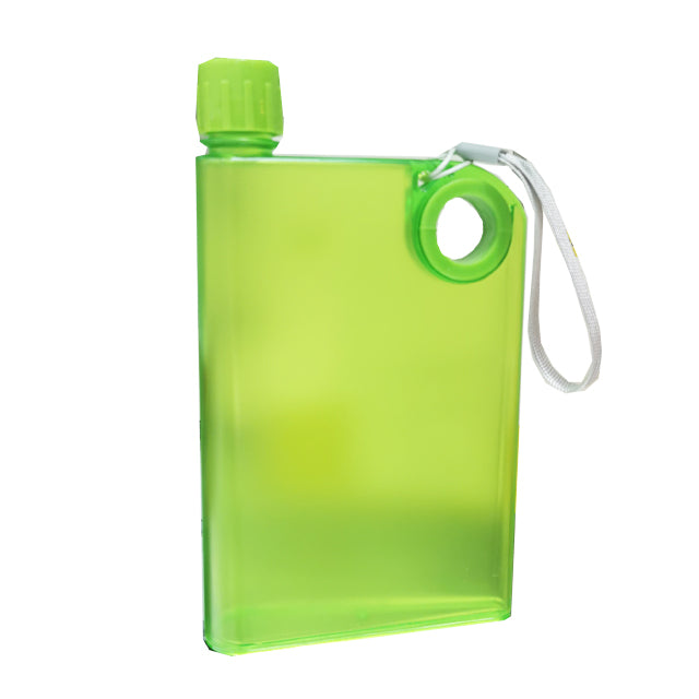 PLASTIC FLASK 360ML W/STRING