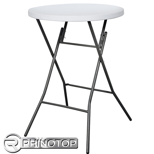 RHINOTOP H/DUTY FOLDING BAR TABLE HDPE 3'x44'