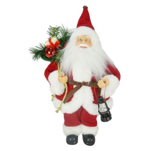 SANTA 30CM ROBE RED FELT