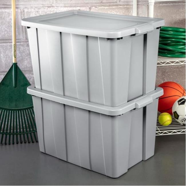 STERILITE 30GAL TUFF TOTE CEMENT LID & BASE