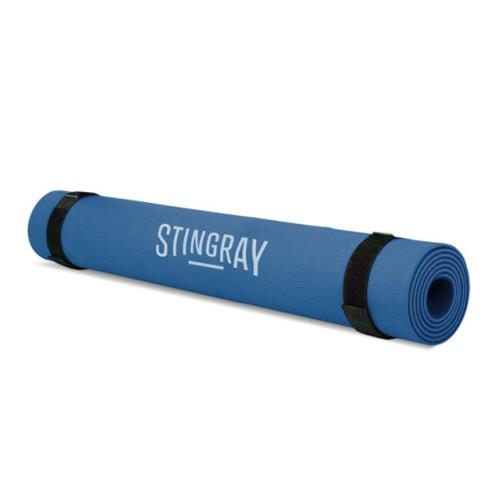 STINGRAY YOGA MAT WITH BACK BELT 6MM