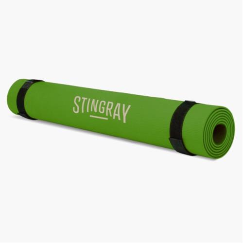 STINGRAY YOGA MAT WITH BACK BELT 6MM