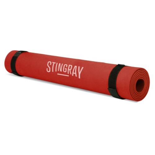 STINGRAY YOGA MAT WITH BACK BELT 6MM