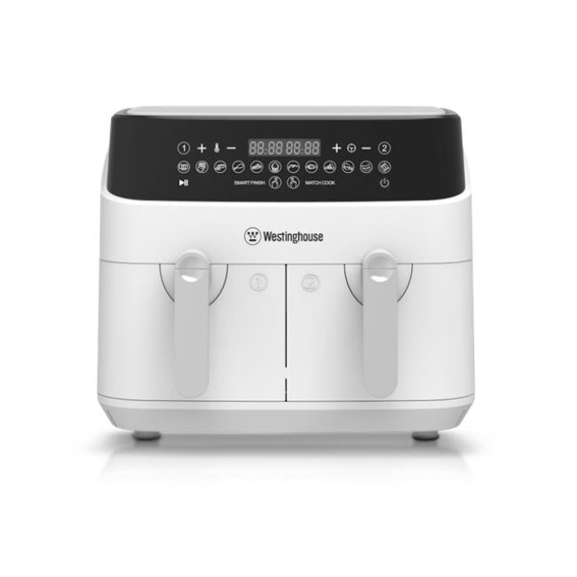 WESTINGHOUSE 4.7QT DUAL ZONE AIR FRYER WHITE