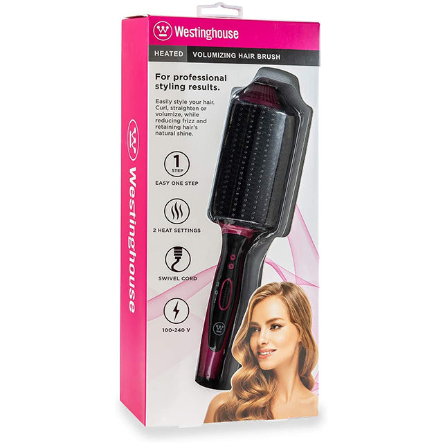 WESTINGHOUSE CERAMIC HEATED VOLUMIZING HAIR BRUSH