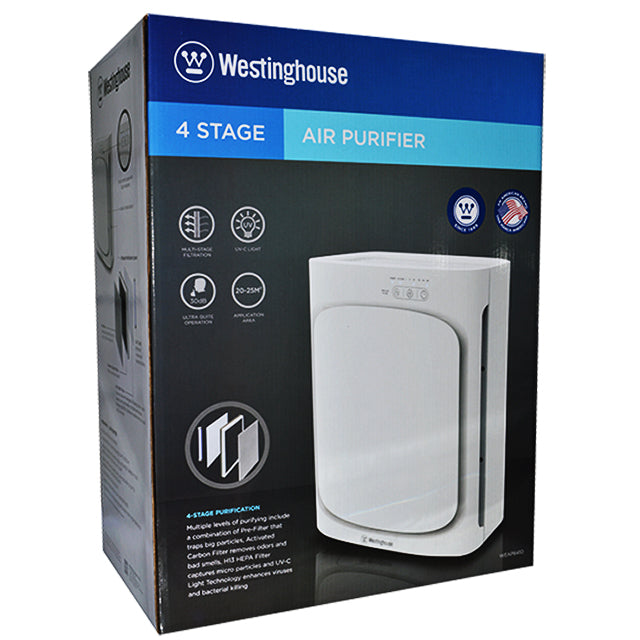 WESTINGHOUSE IONIC AIR PURIFIER 55W WHITE