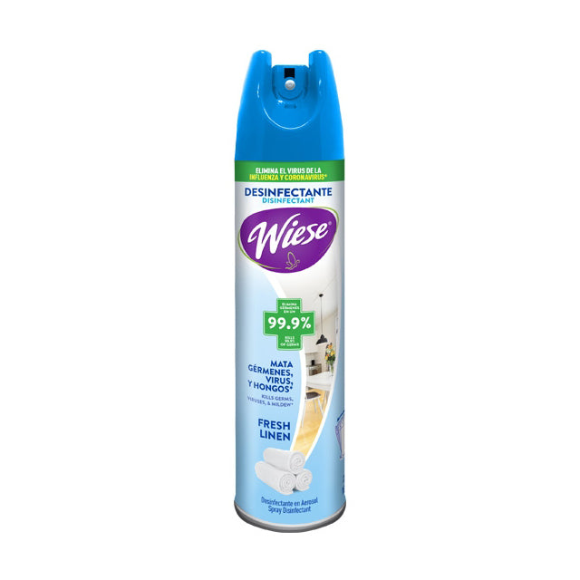 WIESE DISINFECTANT SPRAY FRESH LINEN 8OZ
