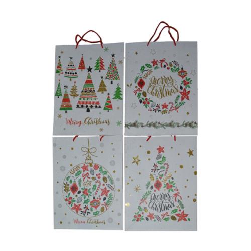XMAS GIFT BAG ASST 31X40X12CM