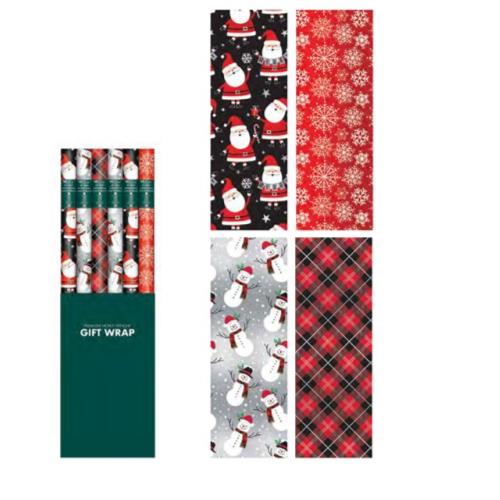 XMAS GIFT PAPER 20 SQ FT 30"x8'