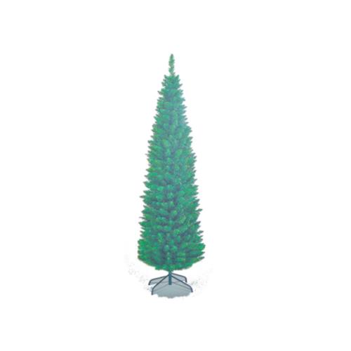 XMAS TREE PENCIL SHAPE 4FT 200TIPS W/METAL STAND