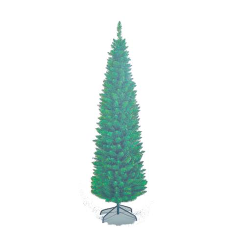 XMAS TREE PENCIL SHAPE 4FT 200TIPS W/METAL STAND