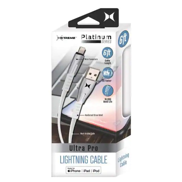 XTREME PREMIUM 6' LIGHTNING CABLE