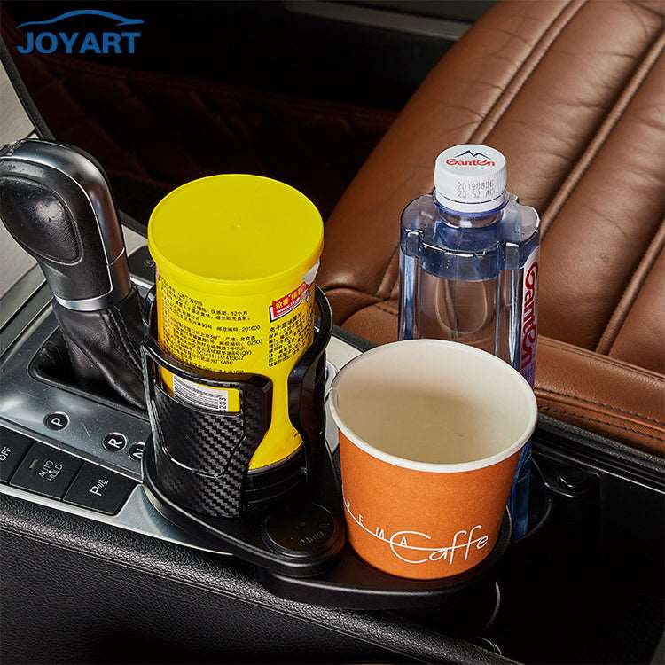 360 Rotatable 4 in 1 Adjustable Car Cup Holder Water Coffee Cup Holder Expander Adapter with 4 Cups