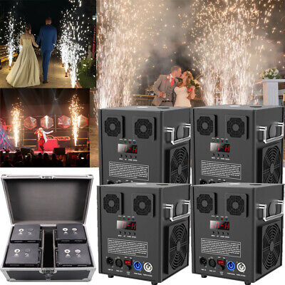 ✨ 4x Cold Spark Fountains in Flight Case