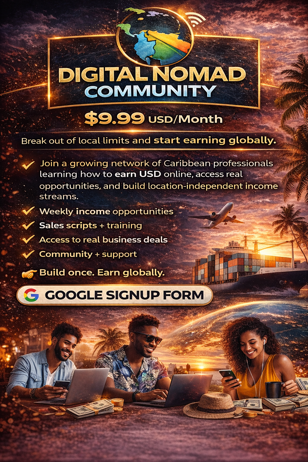 🌍 Digital Nomad Community Acess Pass