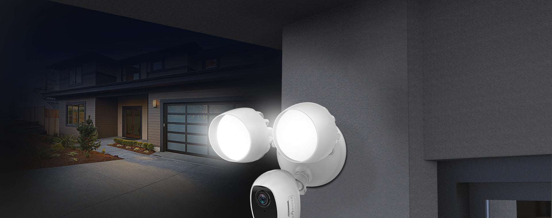 EzViz LC1C Flood Light Dual Light Security Camera