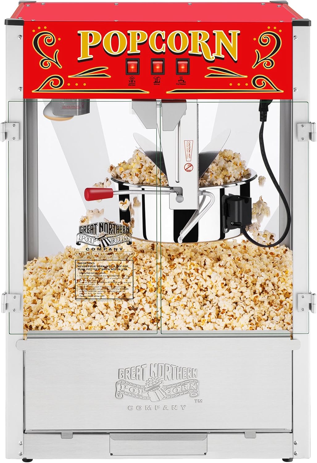 Great Northern 16oz Commercial Popcorn Machine