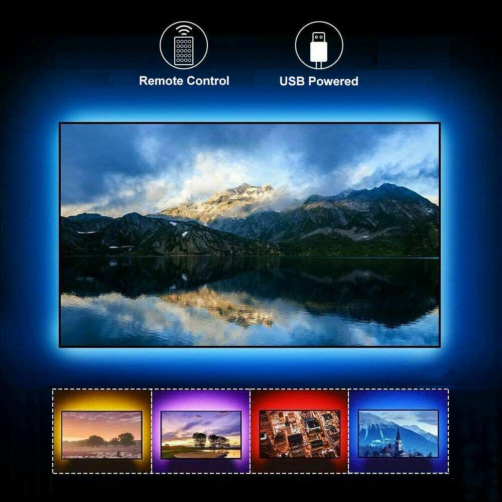 SONIC IQ LED FLAT SCREEN TV LIGHTS COLOR CHANGING