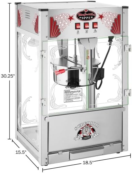 Majestic 16OZ Commercial Popcorn Popper