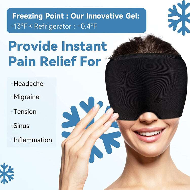 Kingworth Cooling Gel Headache Relief Cap