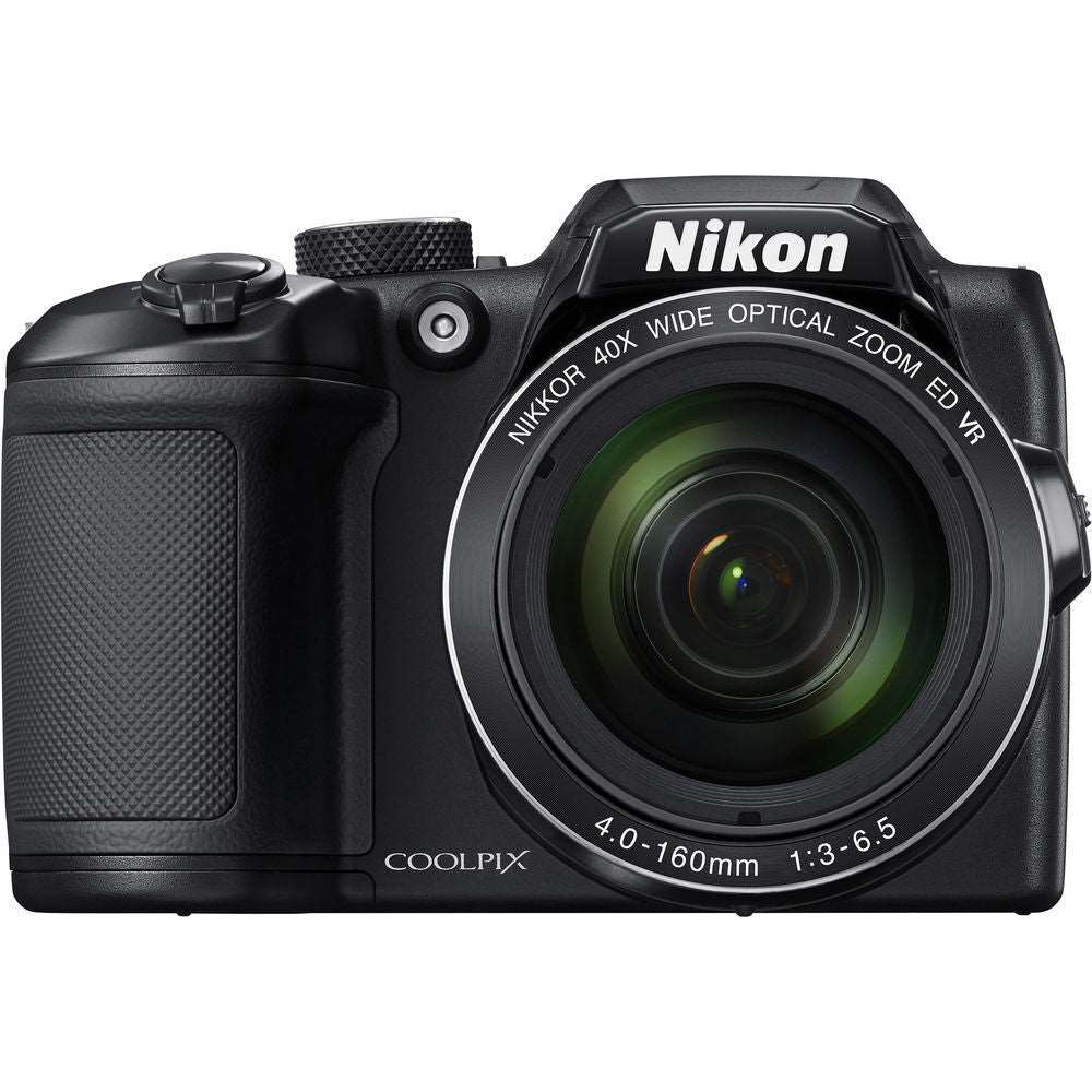 Nikon COOLPIX B500 Digital Camera (Black) (26506) + 32GB Card + Case + Card