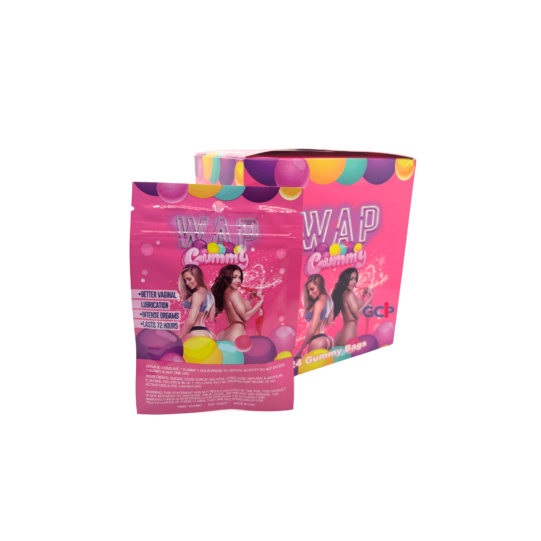 💦 WAP Gummies – Female Formula (24PCS Carton)