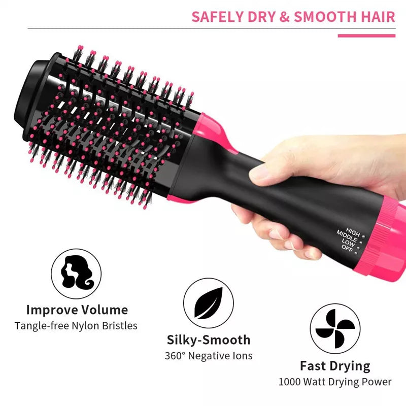 Professional Revlon One Step Hair Dryer Brush Hot Air Volume Brush Blow Dryer Comb