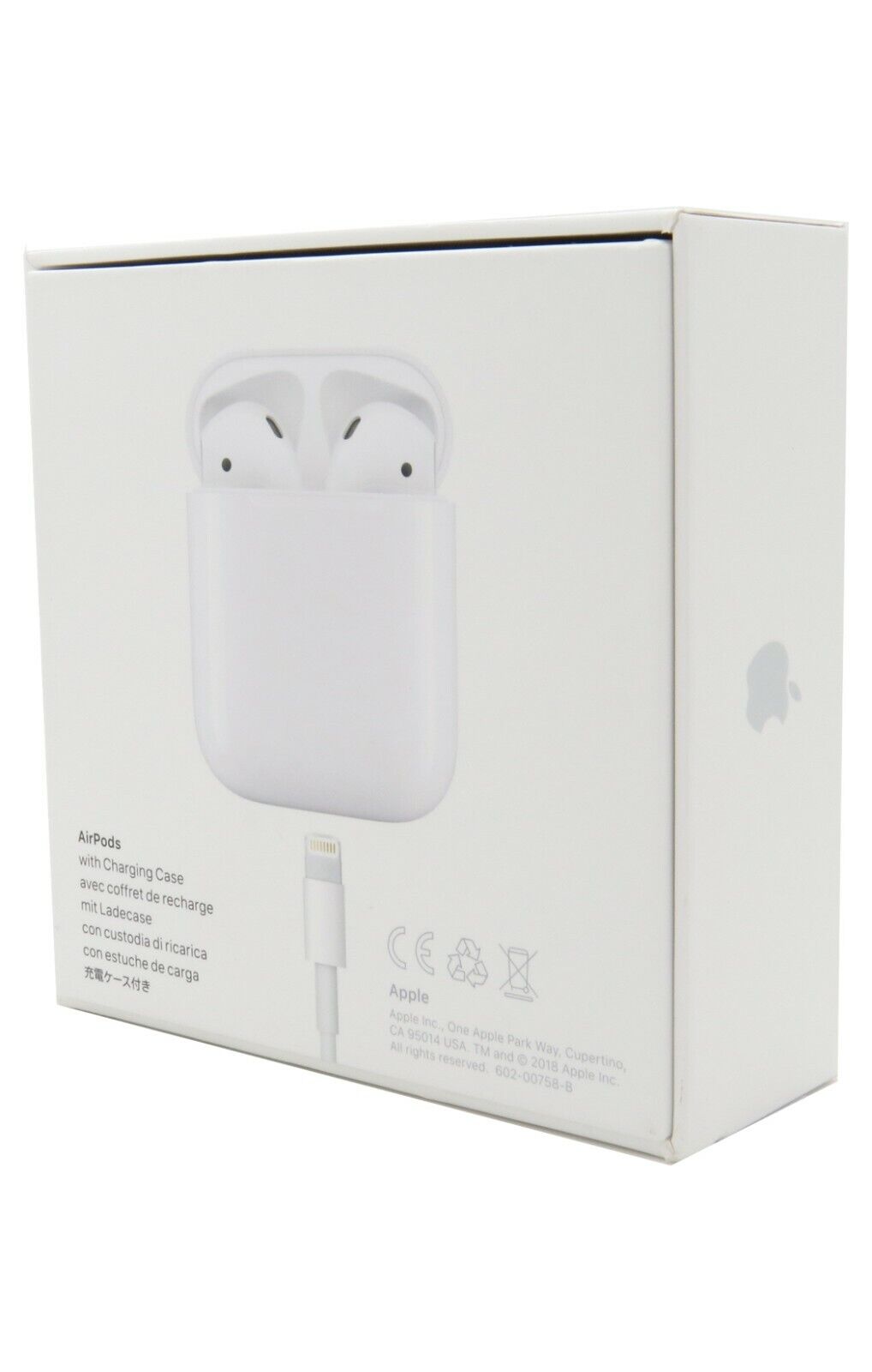 Apple AirPods 2nd Generation Wireless Earbuds & Charging Case MV7N2AM/A H1