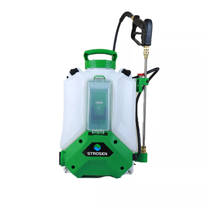 Backpack Sprayer 4 Gallon, 2.6Ah Battery Powered Backpack Sprayer with Lithium Battery for Weeding, Spraying, Cleaning