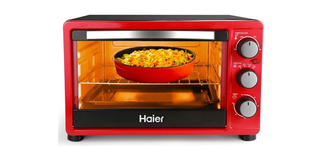Haier Electric Oven-Red