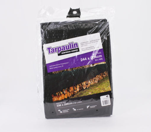 TARPAULIN W/REINFORCED CORNERS 8X10FT