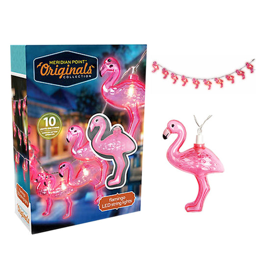 LED 10 STRING FLAMINGO LIGHTS 4FT