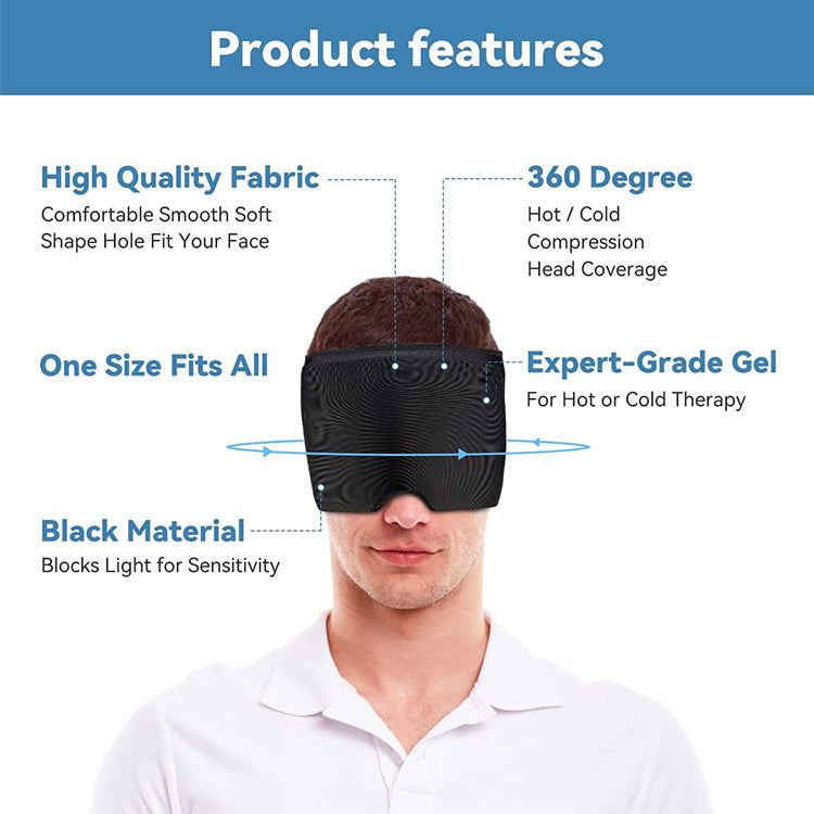 Kingworth Cooling Gel Headache Relief Cap