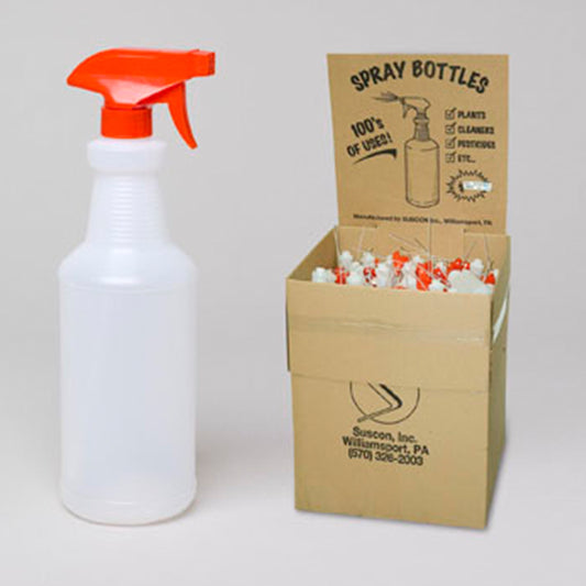 PLASTIC 32OZ SPRAY BOTTLE W/ADJUSTABLE NOZZLE